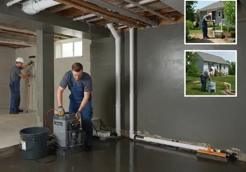 Basement Waterproofing and Flood Prevention process in Sebree, KY